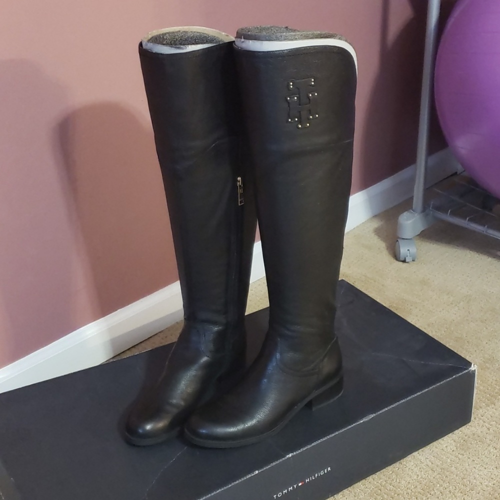 Tommy Hilfiger over the knee Gerrie boots